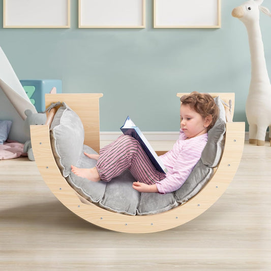 Arch Climber Wooden Play Set for Kids
