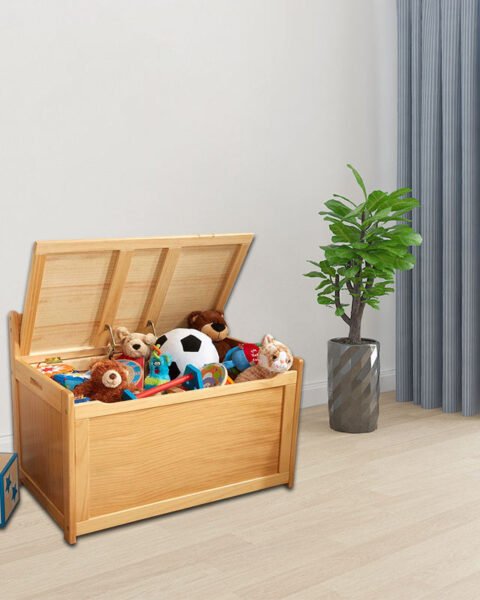 Wood & MDF Kids Toy Storage Chest | Toy Box Organizer