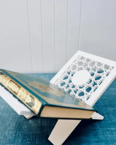 MDF Square Rehal Quran Stand | Foldable Holy Quran Reading & Book Holder