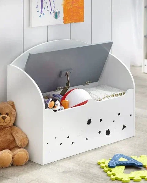 Toy Storage Bench Storage Rack | MDF Kids Toy Organizer with Seating | Multi-Purpose Storage Bench